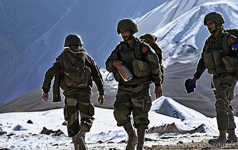 육군 공수부대 훈련 과정 - **Prompt 2: Rigorous Training and Unbreakable Spirit**
    "A group of diverse Indian Army paratroop...